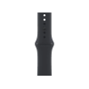 Apple Watch Series 5 | 44mm | Titanium Case Zilver | Zwart sportbandje | GPS | WiFi + 4G