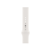 Apple Watch Series 6 | 44mm | Stainless Steel Case Grafiet | Wit sportbandje | GPS | WiFi + 4G