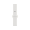 Apple Watch Series 7 | 45mm | Aluminium Case Sterrenlicht | Wit sportbandje | GPS | WiFi + 4G
