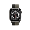 Apple Watch Series 7 | 45mm | Titanium Case Spacezwart | Tornado/Grijs sportbandje | GPS | WiFi + 4G