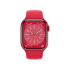 Apple Watch Series 8 | 41mm | Aluminium Case Rood | Rood sportbandje | GPS | WiFi