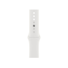 Apple Watch Series 8 | 45mm | Aluminium Case Zilver | Wit sportbandje | GPS | WiFi + 4G