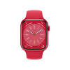 Apple Watch Series 8 | 45mm | Aluminium Case Rood | Rood sportbandje | GPS | WiFi