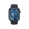 Apple Watch Series 9 | 41mm | Aluminium Case Middernacht | Middernacht sportbandje M/L | GPS | WiFi + 4G
