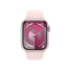 Apple Watch Series 9 | 41mm | Aluminium Case Roze | Roze sportbandje M/L | GPS | WiFi