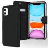 Accezz Wallet Softcase Bookcase iPhone 11 - Zwart / Schwarz / Black