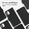 Accezz Wallet Softcase Bookcase iPhone 11 - Zwart / Schwarz / Black