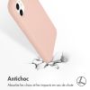 Accezz Liquid Silicone Backcover iPhone 11 - Roze / Rosa / Pink