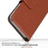 Selencia Echt Lederen Bookcase iPhone 11 Pro - Lichtbruin / Hellbraun  / Light Brown