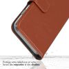 Selencia Echt Lederen Bookcase iPhone 11 Pro - Lichtbruin / Hellbraun  / Light Brown