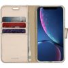 Accezz Wallet Softcase Bookcase iPhone 11 Pro - Goud / Gold