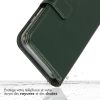 Selencia Echt Lederen Bookcase iPhone 11 Pro Max - Groen / Grün  / Green