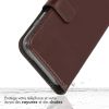 Selencia Echt Lederen Bookcase iPhone 11 Pro Max - Bruin / Braun  / Brown
