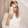 Selencia Maya Fashion Backcover iPhone 12 (Pro) - Marble Sand