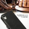 Selencia Echt Lederen Bookcase iPhone Xr