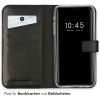 Selencia Echt Lederen Bookcase iPhone Xr