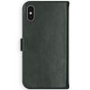Selencia Echt Lederen Bookcase iPhone Xs - Groen / Grün  / Green