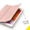 Accezz Smart Silicone Bookcase iPad 9 (2021) 10.2 inch / iPad 8 (2020) 10.2 inch / iPad 7 (2019) 10.2 inch - Rosé Goud / Roségold