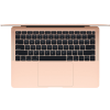 MacBook Air 13-inch | Core i5 1.6 GHz | 128 GB SSD | 8 GB RAM | Goud (2019) | Qwerty/Azerty/Qwertz