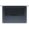 Macbook Air 15-inch | Apple M3 8-core | 512 GB SSD | 16 GB RAM | Middernacht (2024) | 10-core GPU | Azerty