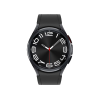 Galaxy Watch6 Classic | 43mm | Stainless steel Case Zwart | Zwart Hybrid Eco-Leather band | GPS | WiFi + 4G